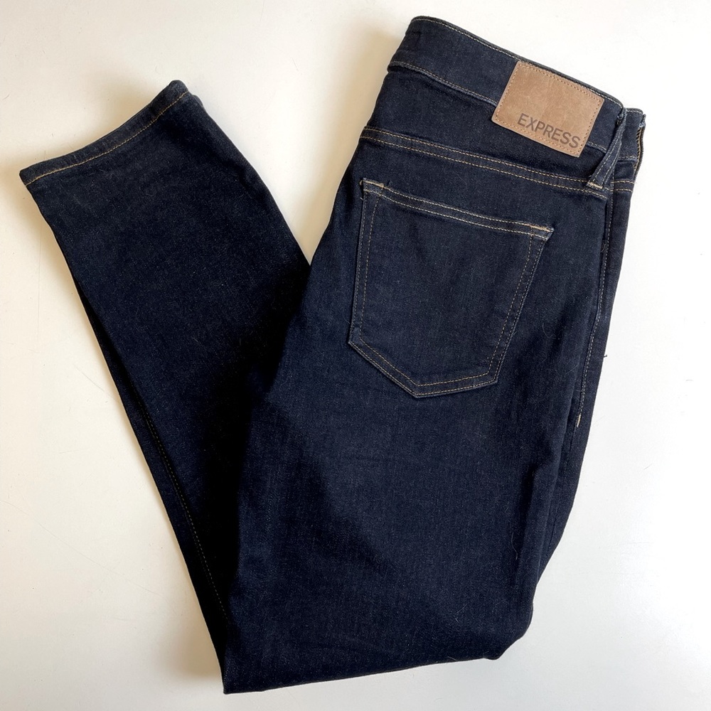 EXPRESS Dark Rinse Jeans